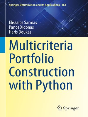 cover image of Multicriteria Portfolio Construction with Python